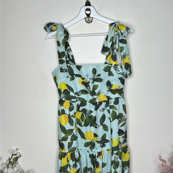 Chicwish Lemon Print Maxi Dress - Picture 4 of 10